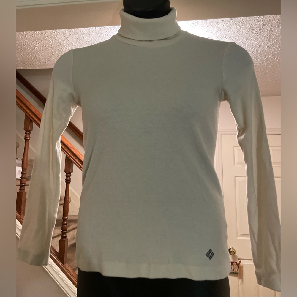 Columbia Fleece Turtleneck Top - Size Small